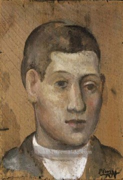  mann - Portrait d un jeune Man 1915 Pablo Picasso